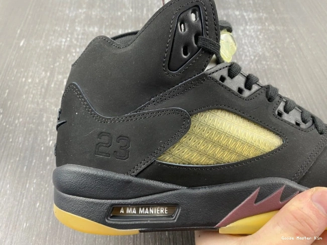 Maniere x Black Ma FD1330-001 Jordan 5 A Air 0728
